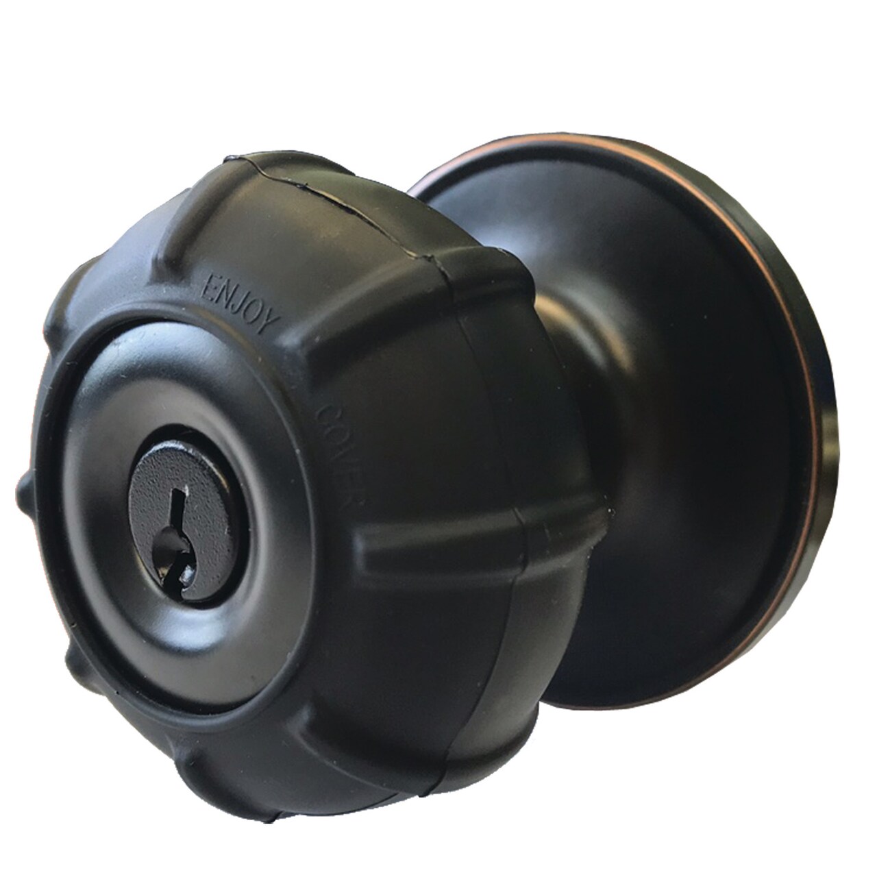 Enjoy Cover | 4 Pack Universal Design Door Knob Cover Grips, Non-Slip, Arthritis and Senior Living Aids